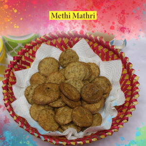 Methi Mathri Recipe