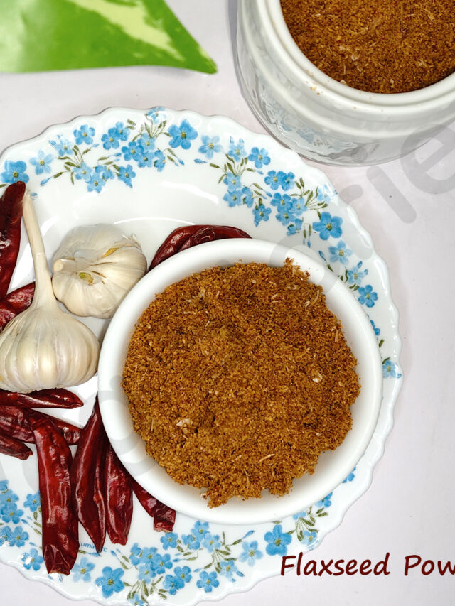 Flaxseed Powder Recipe