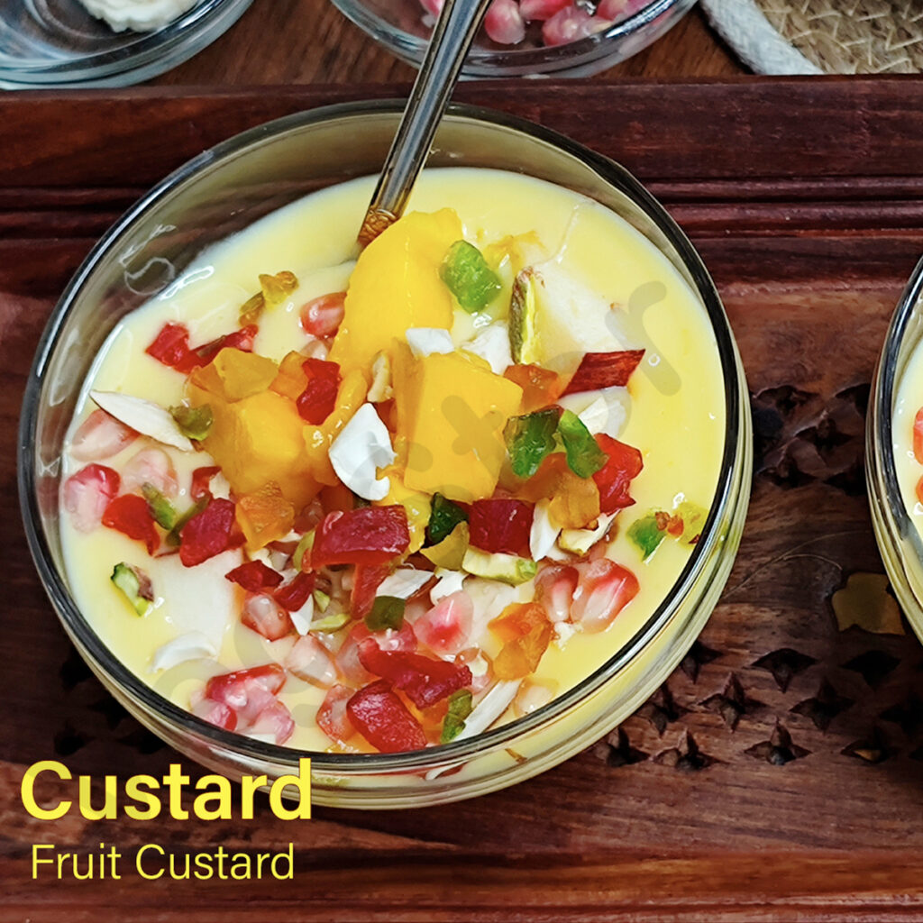 fruit custard