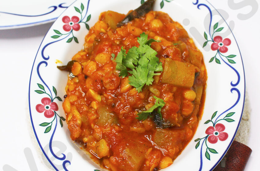 Lauki Chana Dal
