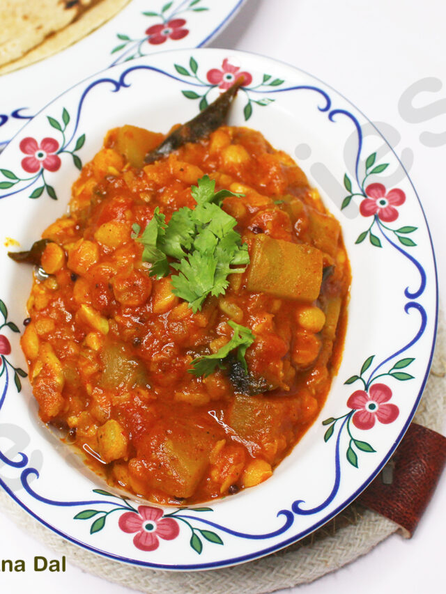 Lauki Chana Dal Curry