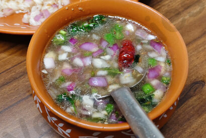 Thumbnail for Pachi Pulusu Recipe | spicy and tangy pachi pulusu