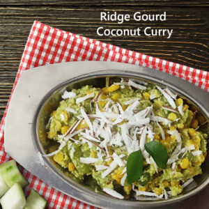 ridge gourd coconut curry