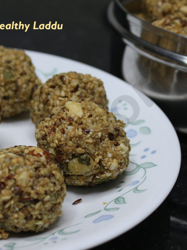 Energy-Boosting Healthy Laddus