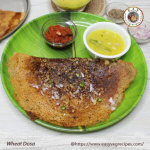 Wheat dosa Recipe