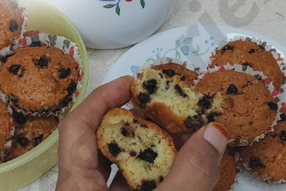 Thumbnail for Eggless Vanilla Muffins : Fluffy and delicious treat