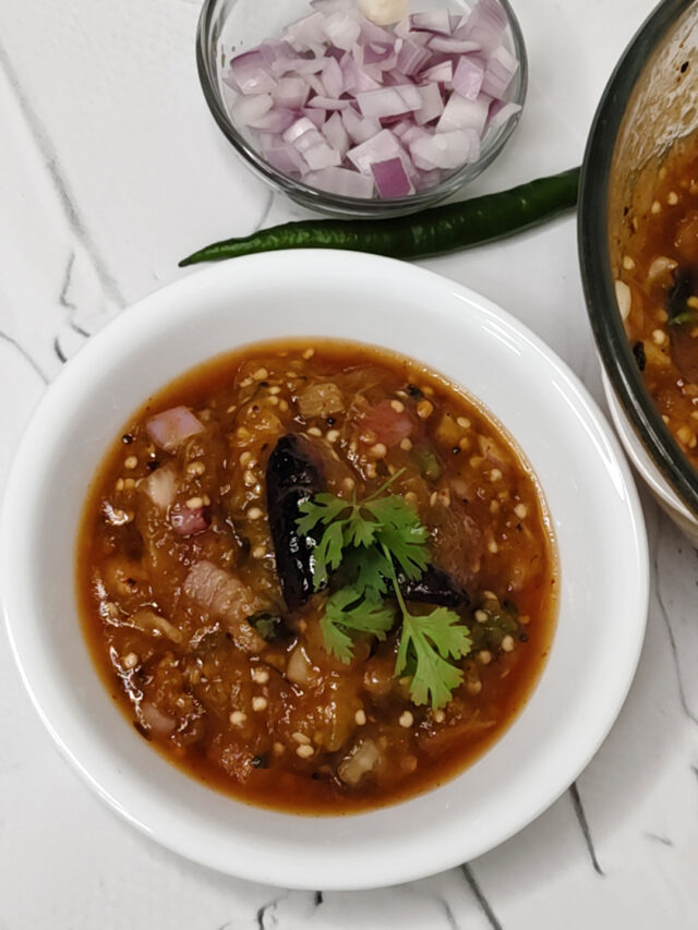 Vankaya Pulusu Pachadi