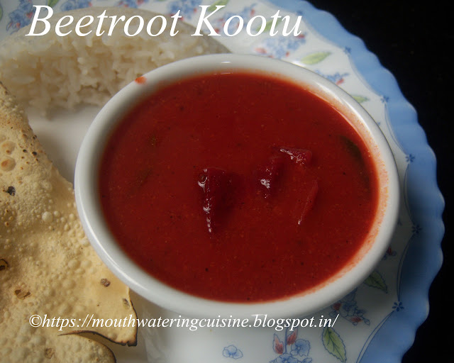 Beetroot Kootu